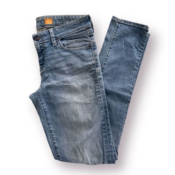 Anthropologie Pilcro Mid-Rise Skinny Jeans Blue Size 27 - Picture 1 of 1